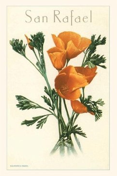 Vintage Journal San Rafael, California Poppies