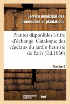 Cover Plantes disponibles à titre d'échange. Numéro 2