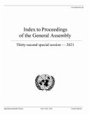 Index to Proceedings of the General Assembly 2021: Thirty-Second Special Session