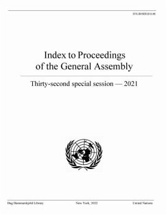 Index to Proceedings of the General Assembly 2021: Thirty-Second Special Session - United Nations Publications