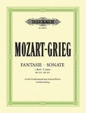 Fantasia & Sonata for Piano in C Minor K475/457 with 2nd Pno. Part by Edv. Grieg