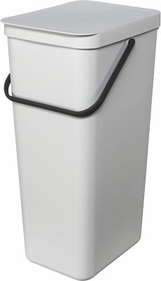 Brabantia Sort & Go Abfallbehäl. Light Grey 40 L