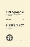 Bibliography of the International Court of Justice: 2014-2016 (No. 60)