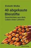 40 abgekaute Bleistifte 40 abgekaute Bleistifte