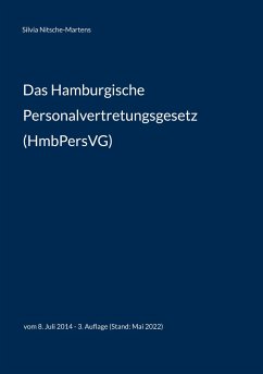 Das Hamburgische Personalvertretungsgesetz (HmbPersVG) - Nitsche-Martens, Silvia