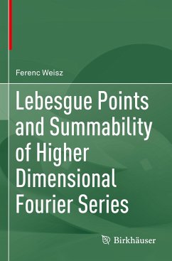 Lebesgue Points and Summability of Higher Dimensional Fourier Series - Weisz, Ferenc