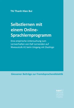 Selbstlernen mit einem Online-Sprachlernprogramm (eBook, ePUB) - Bui Thi, Thanh Hien