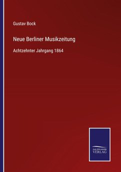 Neue Berliner Musikzeitung - Bock, Gustav