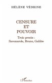 CENSURE ET POUVOIR