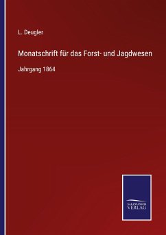 Cover Monatschrift für das Forst- und Jagdwesen