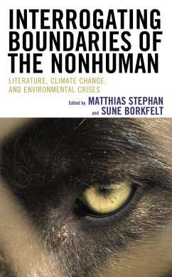 Interrogating Boundaries of the Nonhuman (eBook, ePUB)