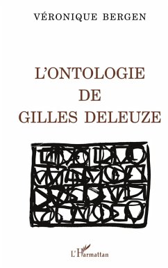 Cover L'ONTOLOGIE DE GILLES DELEUZE