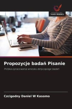 Propozycje bada¿ Pisanie - Kasomo, Czcigodny Daniel W