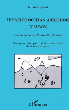 Cover LE PARLER OCCITAN ARDECHOIS D'ALBON