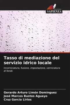 Tasso di mediazione del servizio idrico locale - Limón Domínguez, Gerardo Arturo;Bustos Aguayo, José Marcos;García Lirios, Cruz