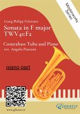 (piano part) Sonata in F major - Contrabass Tuba and Piano (eBook, ePUB)