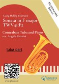 (tuba part) Sonata in F major - Contrabass Tuba and Piano (eBook, ePUB)