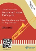 (piano part) Sonata in F major - Bass Trombone and Piano (eBook, ePUB)
