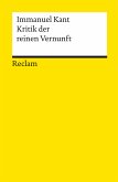 Kritik der reinen Vernunft (eBook, PDF)