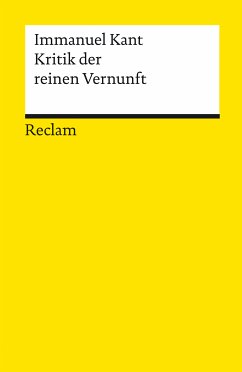 Kritik der reinen Vernunft (eBook, PDF) - Kant, Immanuel