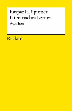 Cover Literarisches Lernen. Aufsätze (eBook, ePUB)