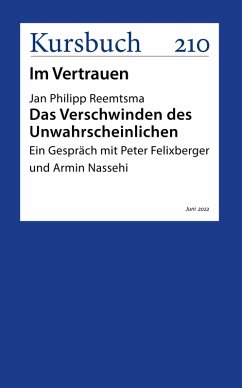 Das Verschwinden des Unwahrscheinlichen (eBook, ePUB) - Reemtsma, Jan Philipp