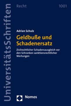 Geldbuße und Schadenersatz - Schulz, Adrian