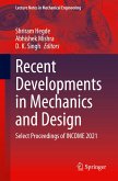 Recent Developments in Mechanics and Design