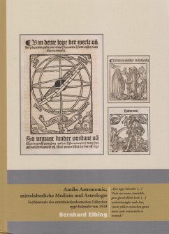 Antike Astronomie, mittelalterliche Medizin und Astrologie - Elbing, Bernhard