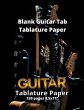 BLANK GUITAR TAB TABLATURE PAPER - Bild 1