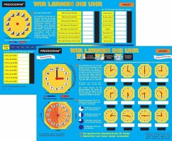 PRESSOGRAM Zaubertafel - Wir lernen die Uhr