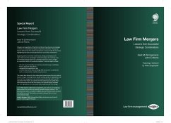 Law Firm Mergers (eBook, ePUB) - Zimmermann, Kent M; Morris, John E