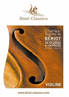 10 Studies or Caprices for Violin, Opus 9 (eBook, ePUB) - de Bériot, Charles-Auguste