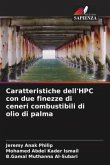 Caratteristiche dell'HPC con due finezze di ceneri combustibili di olio di palma