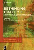 Rethinking Orality II (eBook, PDF) Rethinking Orality II (eBook, PDF)