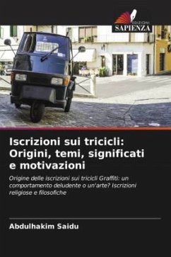 Iscrizioni sui tricicli: Origini, temi, significati e motivazioni - Saidu, Abdulhakim