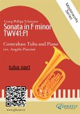 (tuba part) Sonata in F minor - Contrabass Tuba and Piano (fixed-layout eBook, ePUB)