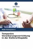 Temporäre Verankerungsvorrichtung in der Kieferorthopädie