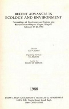 Cover Recent Advances in Ecology and Environment (eBook, ePUB)