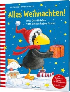Der kleine Rabe Socke: Alles Weihnachten! (Mängelexemplar) - Moost, Nele