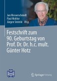 Festschrift zum 90. Geburtstag von Prof. Dr. Dr. h.c. mult. Günter Hotz (eBook, PDF)