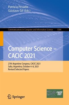 Cover Computer Science - CACIC 2021 (eBook, PDF)