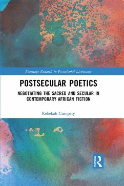 Postsecular Poetics (eBook, ePUB) - Cumpsty, Rebekah