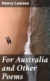 For Australia and Other Poems (eBook, ePUB)