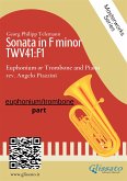(solo part) Sonata in F minor - Euphonium or Trombone and Piano (eBook, ePUB)