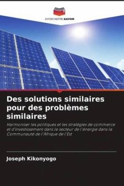 Des solutions similaires pour des problèmes similaires - Kikonyogo, Joseph