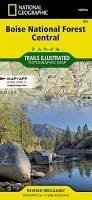 Boise National Forest Central Map - National Geographic Maps