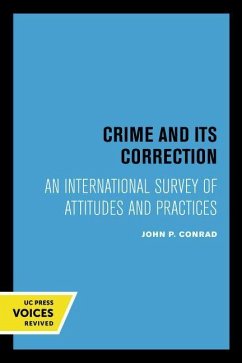 Crime and Its Correction - Conrad, John