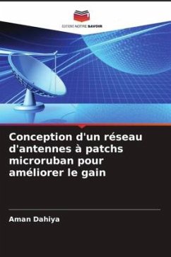 Conception d'un réseau d'antennes à patchs microruban pour améliorer le gain - Dahiya, Aman