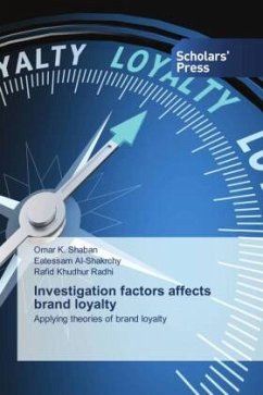 Investigation factors affects brand loyalty - K. Shaban, Omar;Al-Shakrchy, Eatessam;Khudhur Radhi, Rafid